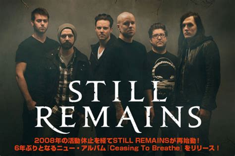 再始動したstill Remainsのインタビューを公開！6年ぶりとなる全メタルコア・ファン必聴のニュー・アルバム『ceasing To