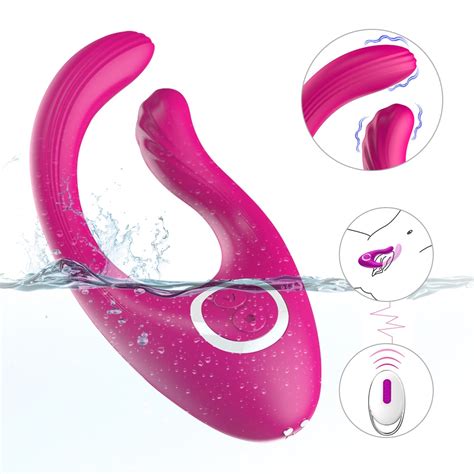 Wireless Remote Control Double Head Vibrator U 12 Speed G Spot And