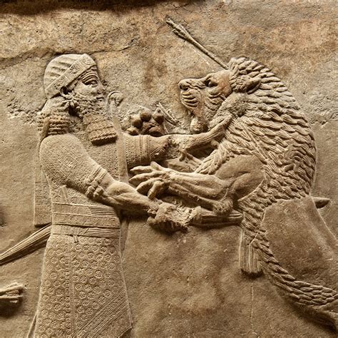 Assyriens Bas Reliefs British Museum Dominique Artis Photographie