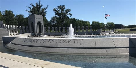 The National World War Ii Memorial Was One Of Several Monuments On The
