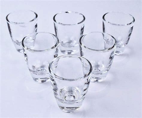 Buy 3r Indiakart Shot Glass Set Vodka Shot Glass Set Of 6 Pieces 30