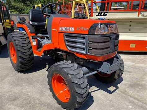 Kubota B7510 Diesel Tractor Power Steering 1433 Hours Showing 4wd