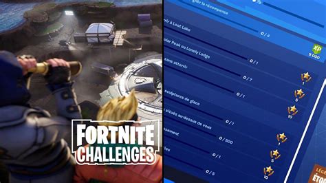 La Liste Des Défis Fortnite Semaine 10 Saison 8 A Fuité Dexertofr