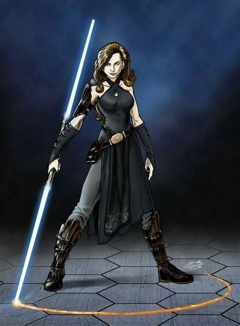 On De Female Jedi Costume