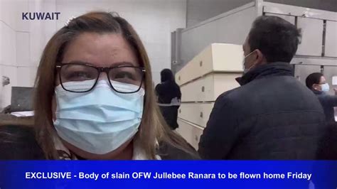 watch viewing and sealing of the remains of slain ofw jullebee ranara at the sabah mortuary in