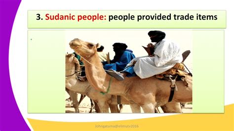 Form2 History Lesson5 The Main Trade Routes Of Trans Saharan Trade