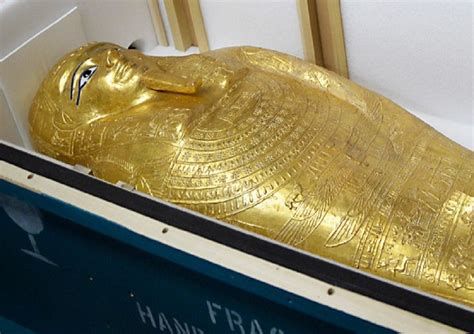 U S Museum Finally Returns Stolen Ancient Egyptian Golden Coffin Worth 4m After Eight Years
