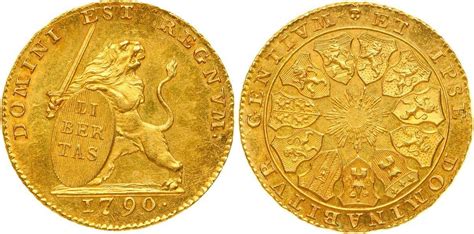 Coin Values 14 Florin 1790 Belgium Gold Prices And Values Fr 402 Km 51