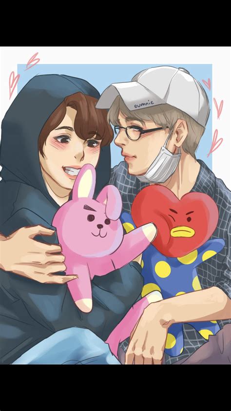 Steps To His Heart Vkook Taekook Fan Art Anime