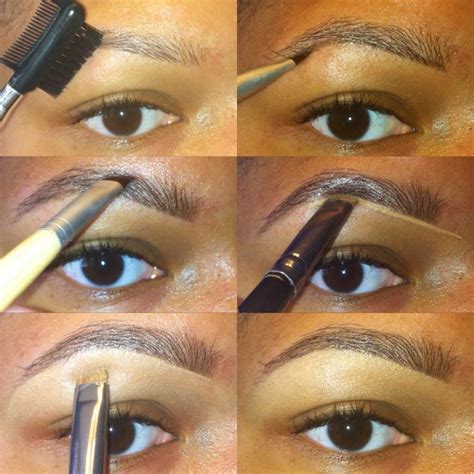 Black Womens Makeup Airbrush Blackwomensmakeup Perfect Eyebrows
