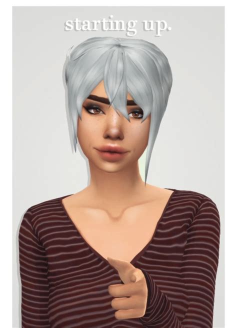 Raccooned Simmer‘s Starting Up Hair At Cowplant Pizza Sims 4 Updates