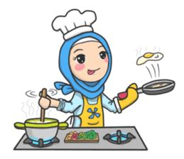 Kartun muslimah youtube gambar kartun chef wanita muslimah, 03 07 2019 berbagi kartun muslimah cantik unlimited dvr storage space live tv from 70 channels no cable box required. Hijab Muslimah Chef Logo | Jilbab Gallery
