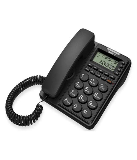 Buy Uniden Ce6409 Corded Landline Phone Black Online At Best Price