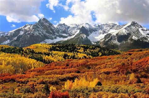 Fall Colors Sneffels Range Colorado Photograph By Steve Barge Pixels