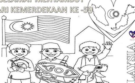 Mewarnai Gambar Hari Kemerdekaan Untuk Anak Tk Koleksi Gambar Hd
