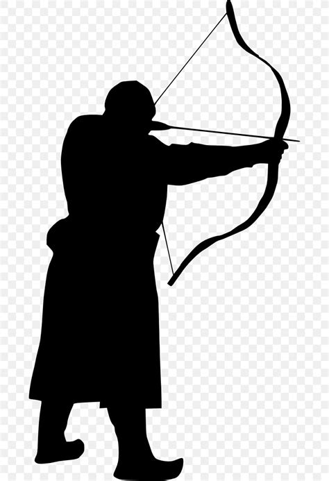 Archery Silhouette Bow And Arrow Clip Art Png 676x1200px Archery