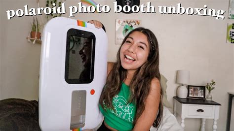 Polaroid Photo Booth Unboxing Set Up YouTube