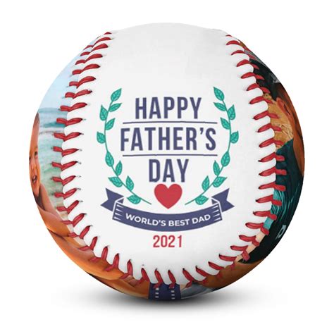 Personalized Custom Baseball Custom Fathers Day T Etsy