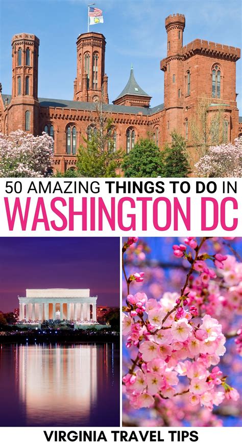50 Amazing Things To Do In Washington Dc Washington Dc Vacation