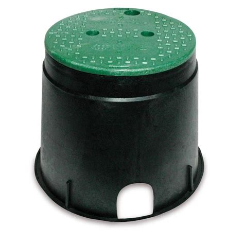 Shop Nds 10 In W Round Irrigation Valve Box At