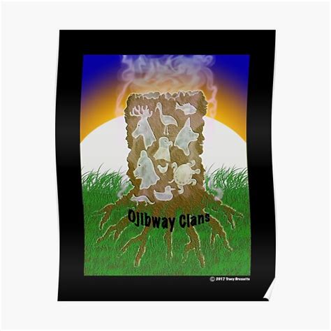 Ojibway Clans Poster For Sale By Nativeexpress Redbubble
