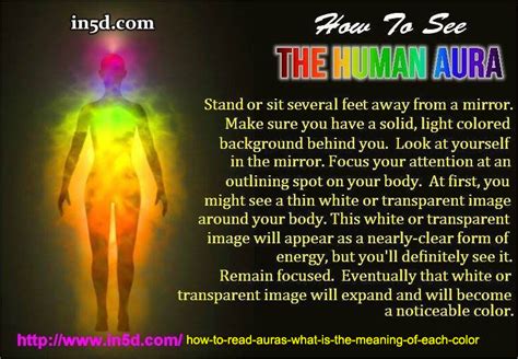 How To Read Auras What Is The Meaning Of Each Color
