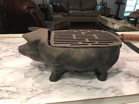 Equip your restaurant or business with top manufacturers in the industry. Very unique cast iron pig shaped hibachi grill for Sale in ...