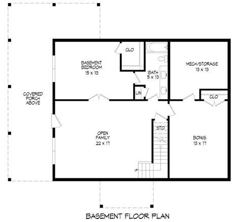 Traditional Style House Plan 4 Beds 35 Baths 1770 Sqft Plan 932
