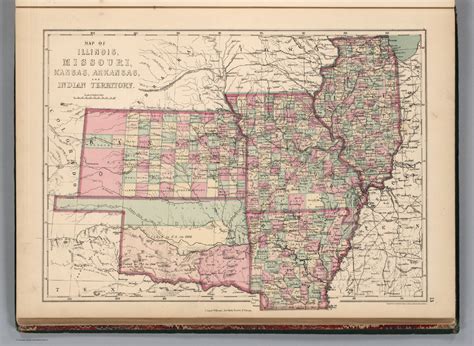Illinois Missouri Kansas Arkansas And Indian Territory