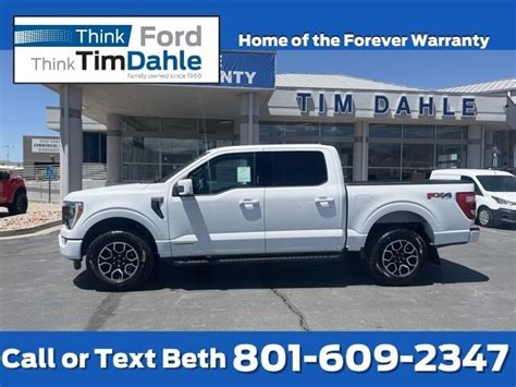New 2023 Ford F 150 Lariat Supercrew® In Spanish Fork 105072 Tim Dahle Ford