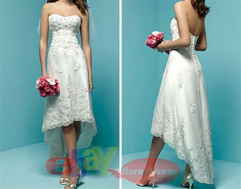 Schau dir unsere auswahl an brautkleid kurz an, um die tollsten einzigartigen oder spezialgefertigten handgemachten stücke aus unseren shops für kleider zu finden. NEU KURZ Modisches Brautkleid Hochzeitskleid Strand nach ...