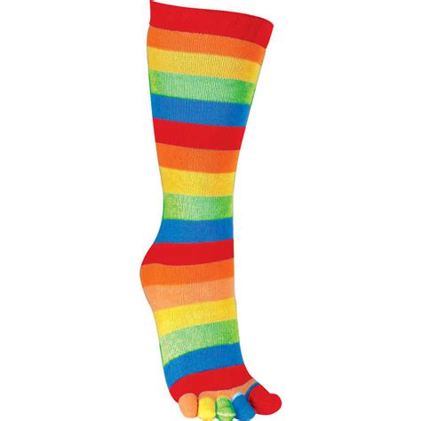 Stripey Toe Socks One For Fun
