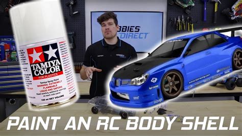 How To Paint An Rc Body Shell Youtube