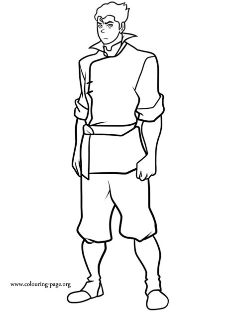 Legend Of Korra Coloring Pages Free To Print Coloring Home
