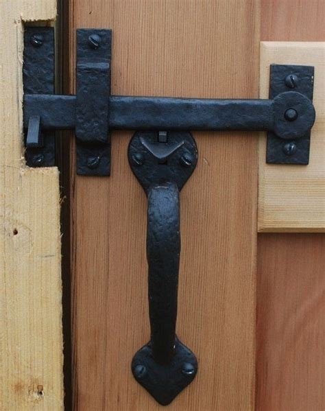 Dark Bronze Two Sided Thumb Latch For Gates 3 To 3 12 Thick 360