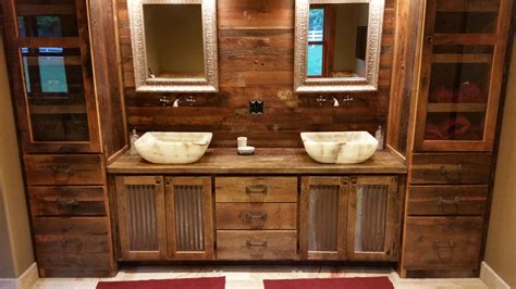 D vanity in antique light cyan with marble vanity top in natural white with white sinks: Buy Hand Crafted Custom Made Double Vanity With 3 Center Drawers, made to order from Heartland ...