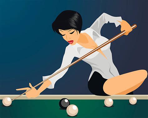 90 Women Playing Pool Illustrations Royalty Free Vector Graphics