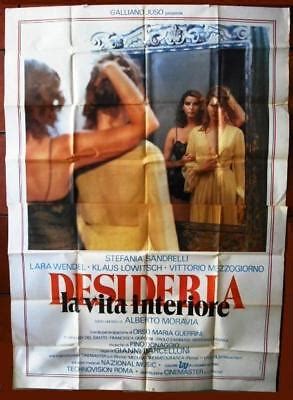 Sht Desideria La Vita Interiore Italian Movie Poster Ebay