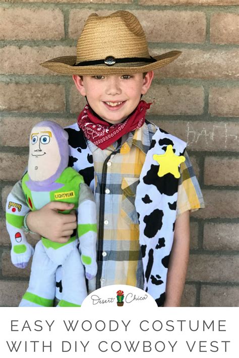 Make Your Own No Sew Cowboy Woody Vest With This Tutorial Woody