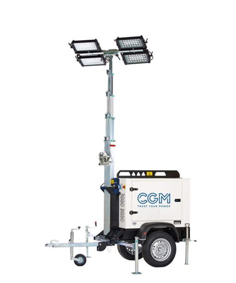 Lighting Towers With The Latest Generation Of Multi Led Lights Cgm