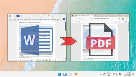 How To Convert A Word Document To Pdf Docx To Pdf Winbuzzer