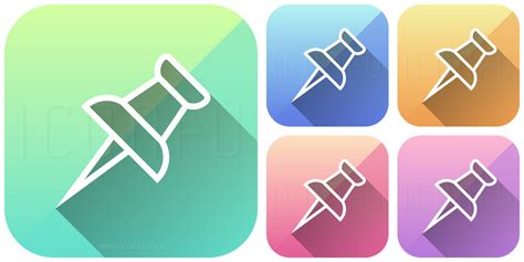 Pin Icon App Style Iconfu