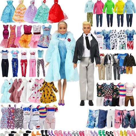 Sotogo 69 Pieces Doll Clothes And Accessories For 115 Inch Girl Doll Different
