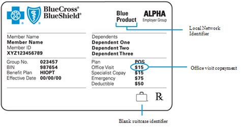 Group Number On Insurance Card Blue Cross Blue Shield Blue Cross Blue