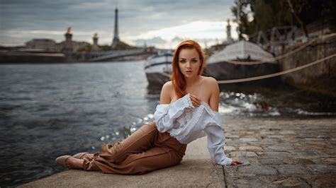 wallpaper georgy chernyadyev water bare shoulders women outdoors sexiz pix