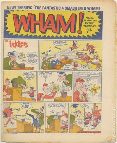 Wham Uk 1964 1968 Odhams Press Comic Books