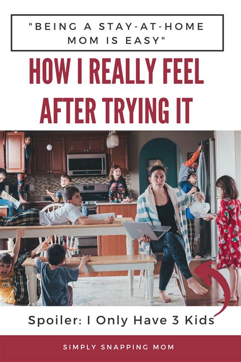 being fully honest as a working mom i thought stay at home moms had it easy recently i had