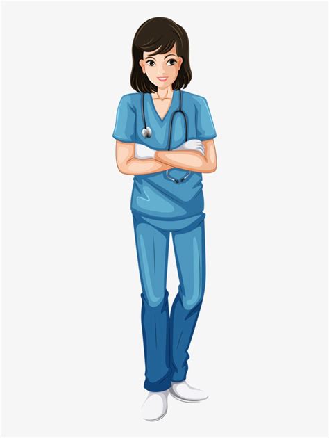 medical nurse clipart