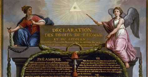 Lafayettes Draft Of The Declaration Of The Rights Of Man And Of The