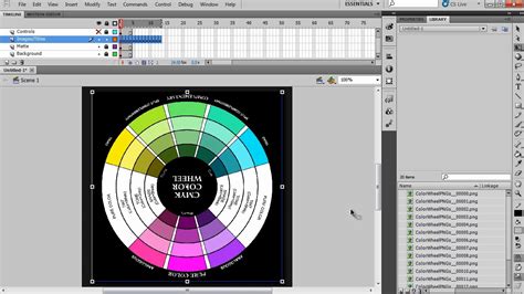 Creating A Cmyk Color Wheel Tool